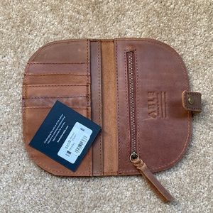 Able Brown Leather Wallet